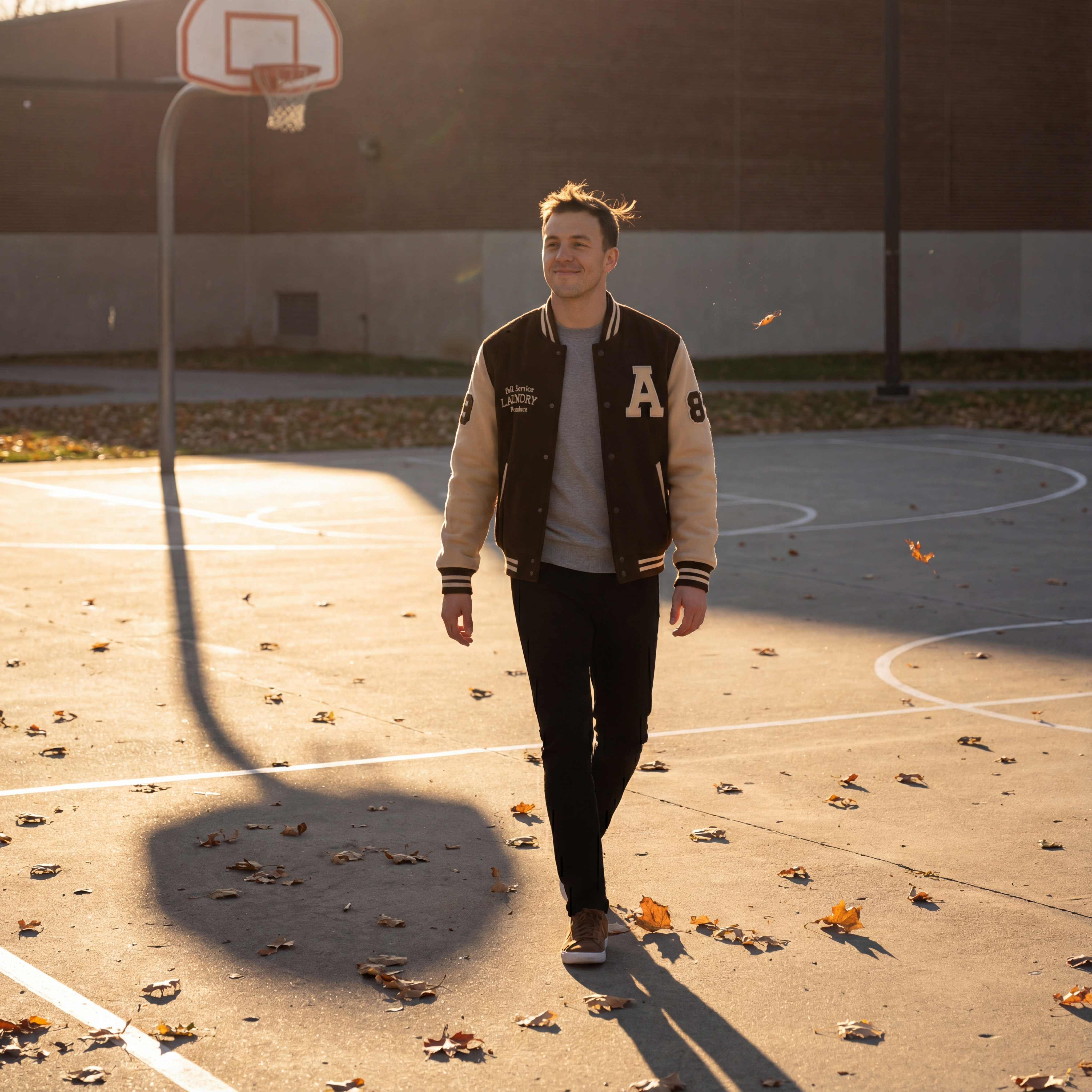 Havholm | Herre Varsity Jakke i Cashmereblanding