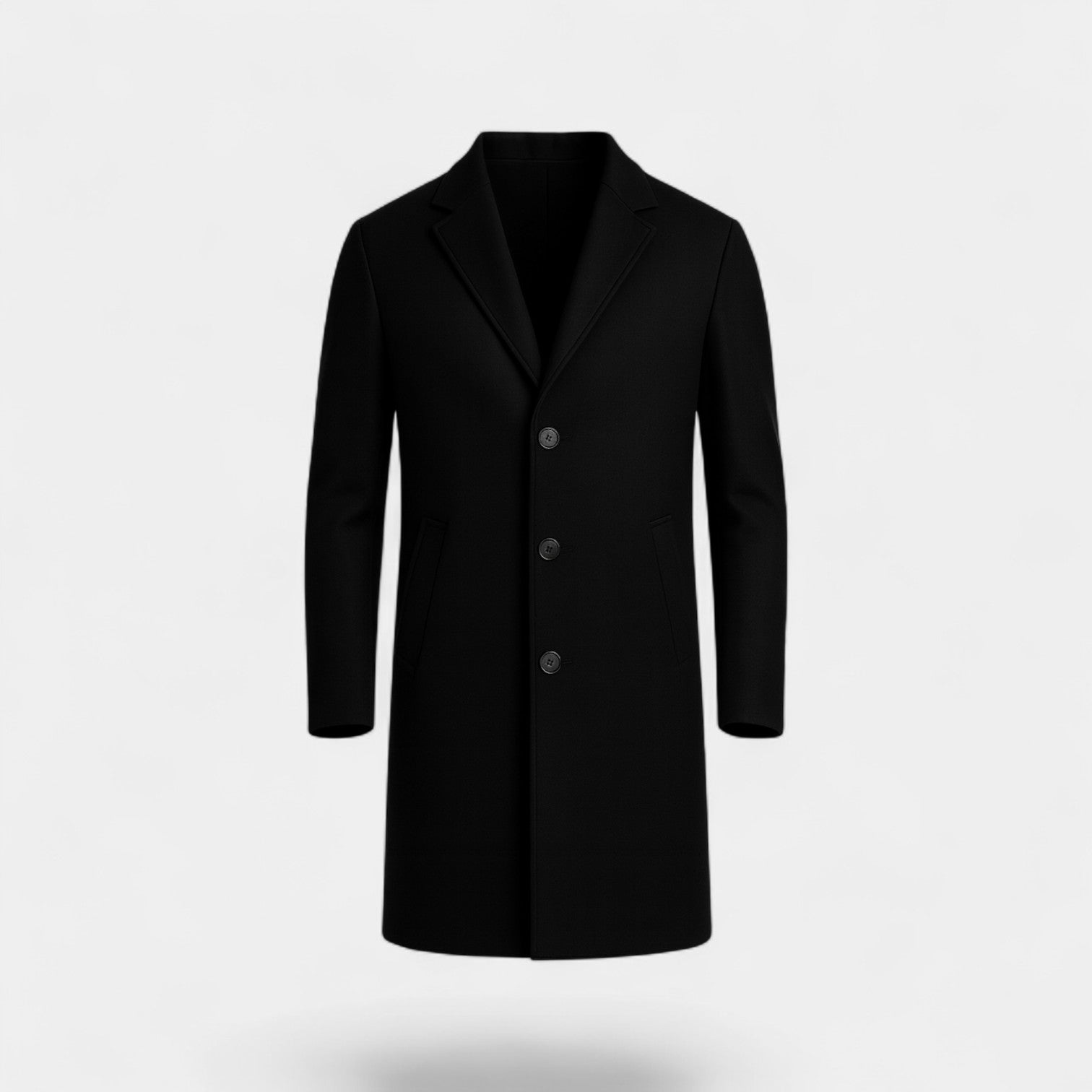 Havholm | Herre mellemlang vævet vindjakke