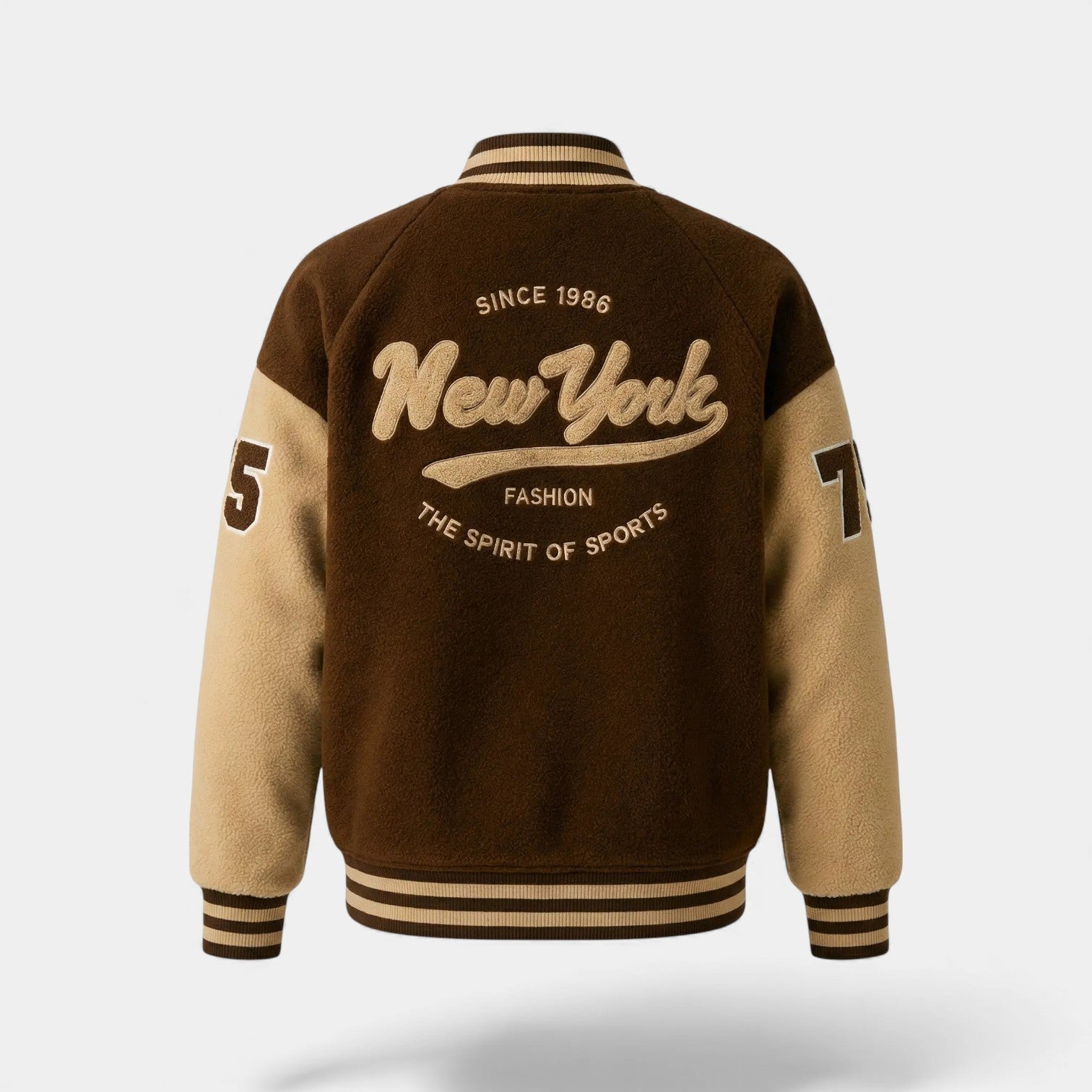 Havholm | Herre Varsity Jakke i Cashmereblanding