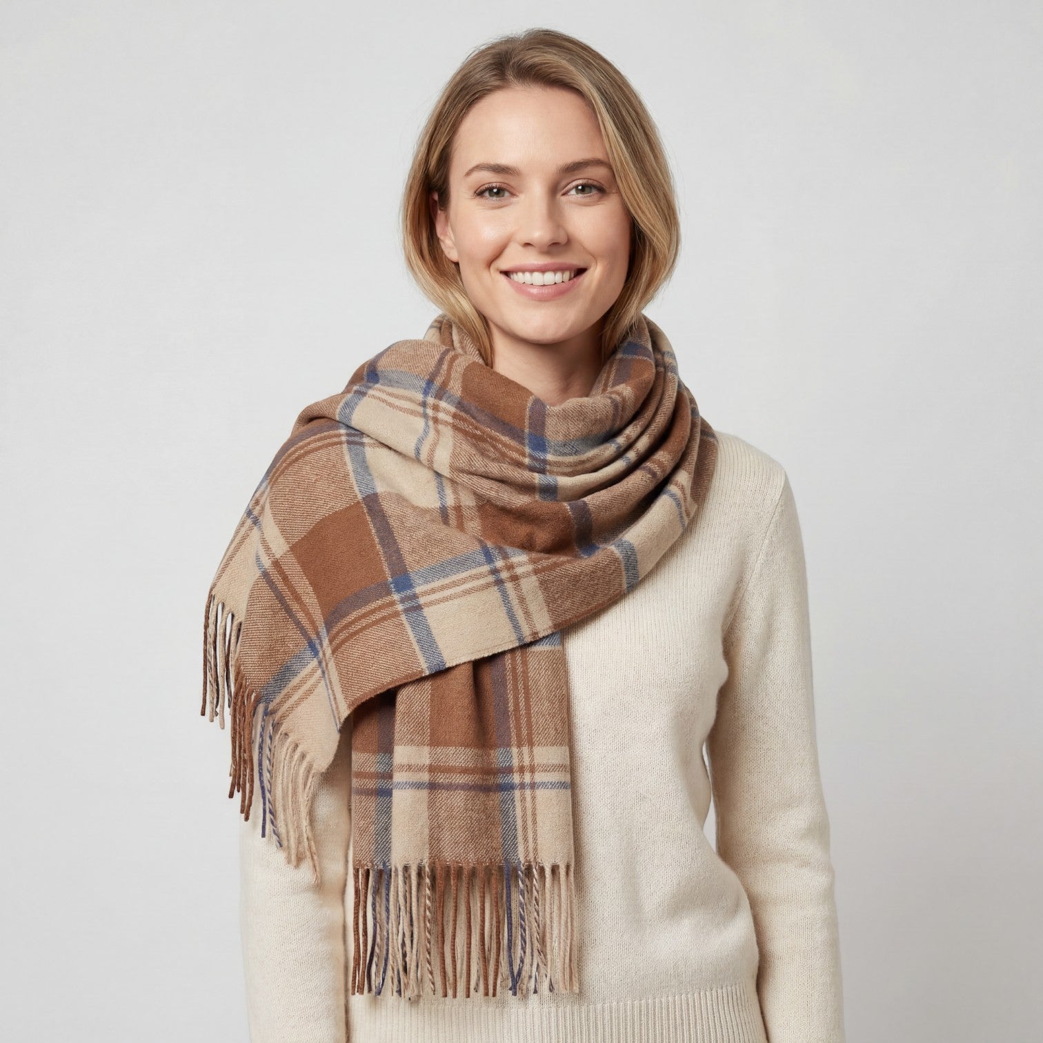 Havholm | Lun kashmirhalstørklæde til kvinder