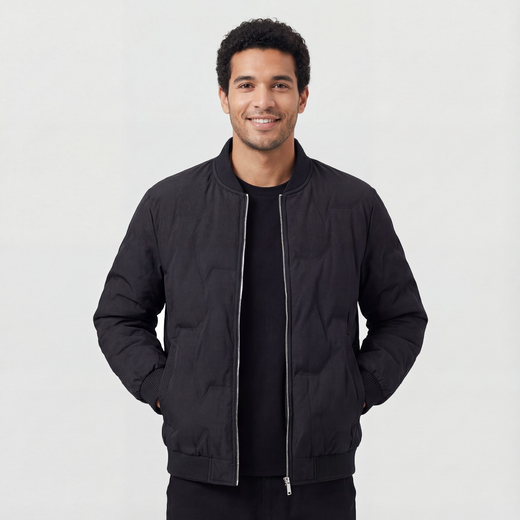 Havholm | Polstret Vinterjakke med Blødt For til Mænd