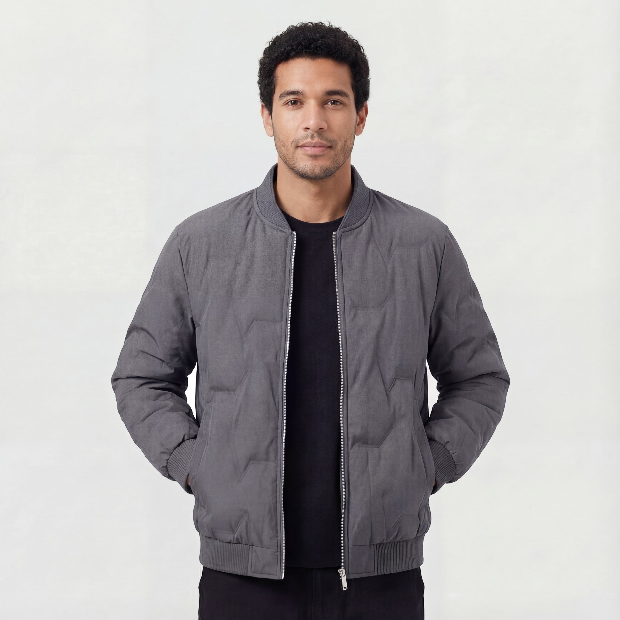 Havholm | Polstret Vinterjakke med Blødt For til Mænd