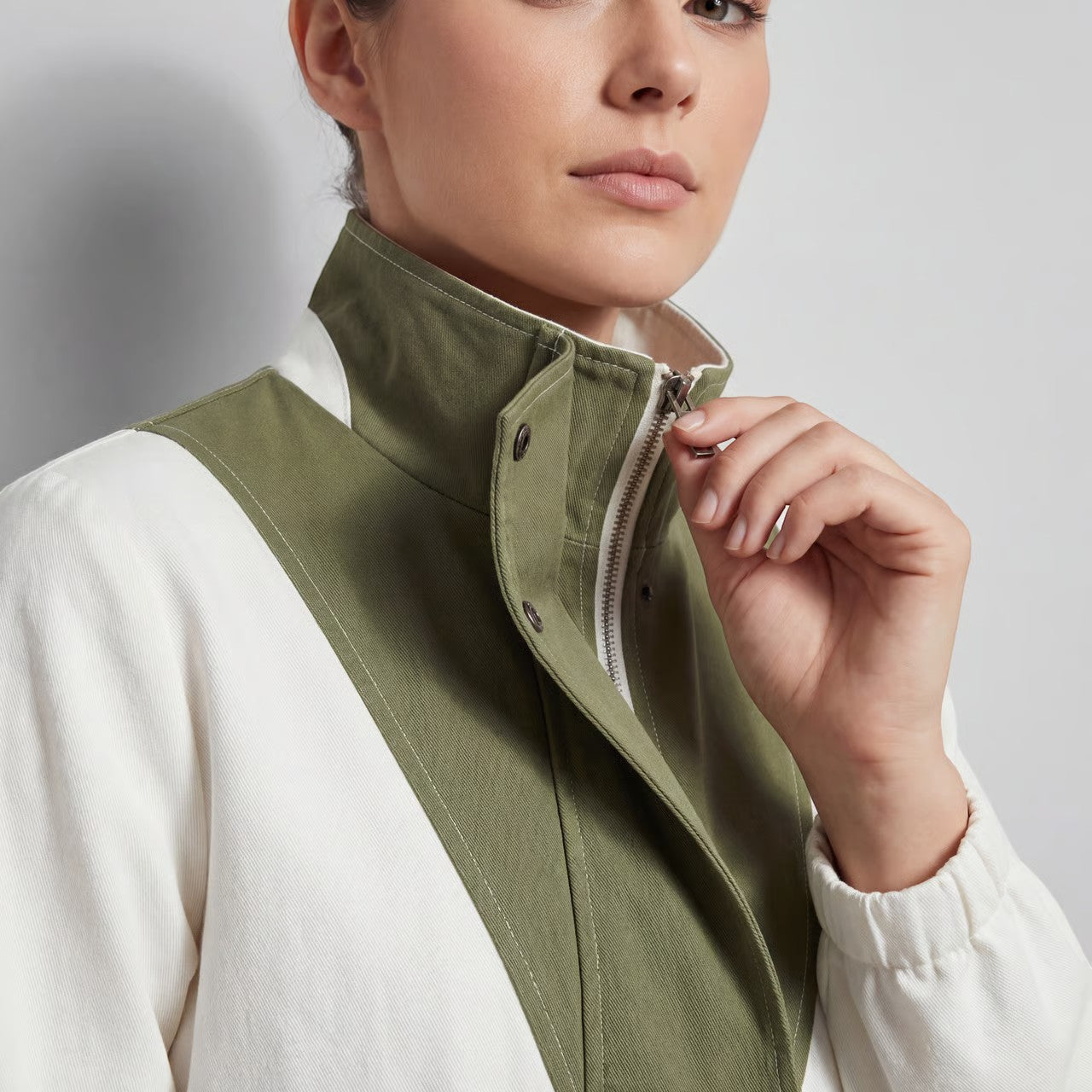 Havholm | Vævet casual vindjakke til kvinder