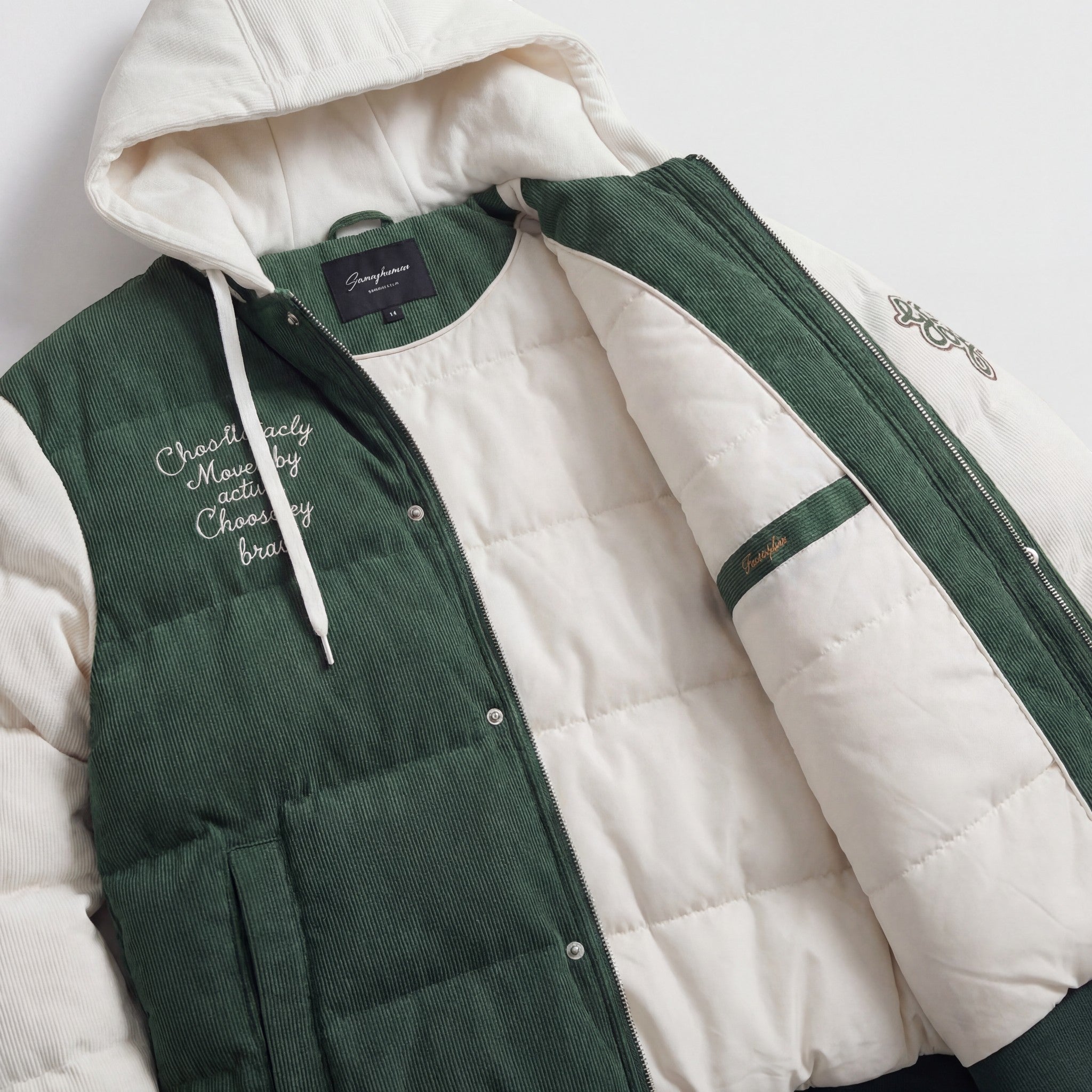 Havholm | Vinter Polstret Pufferjakke med Hætte til Mænd