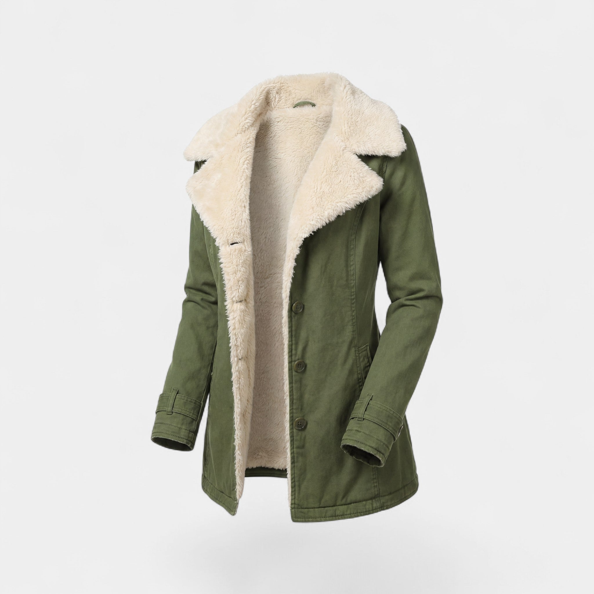 Havholm | Blød plush-jakke til kvinder