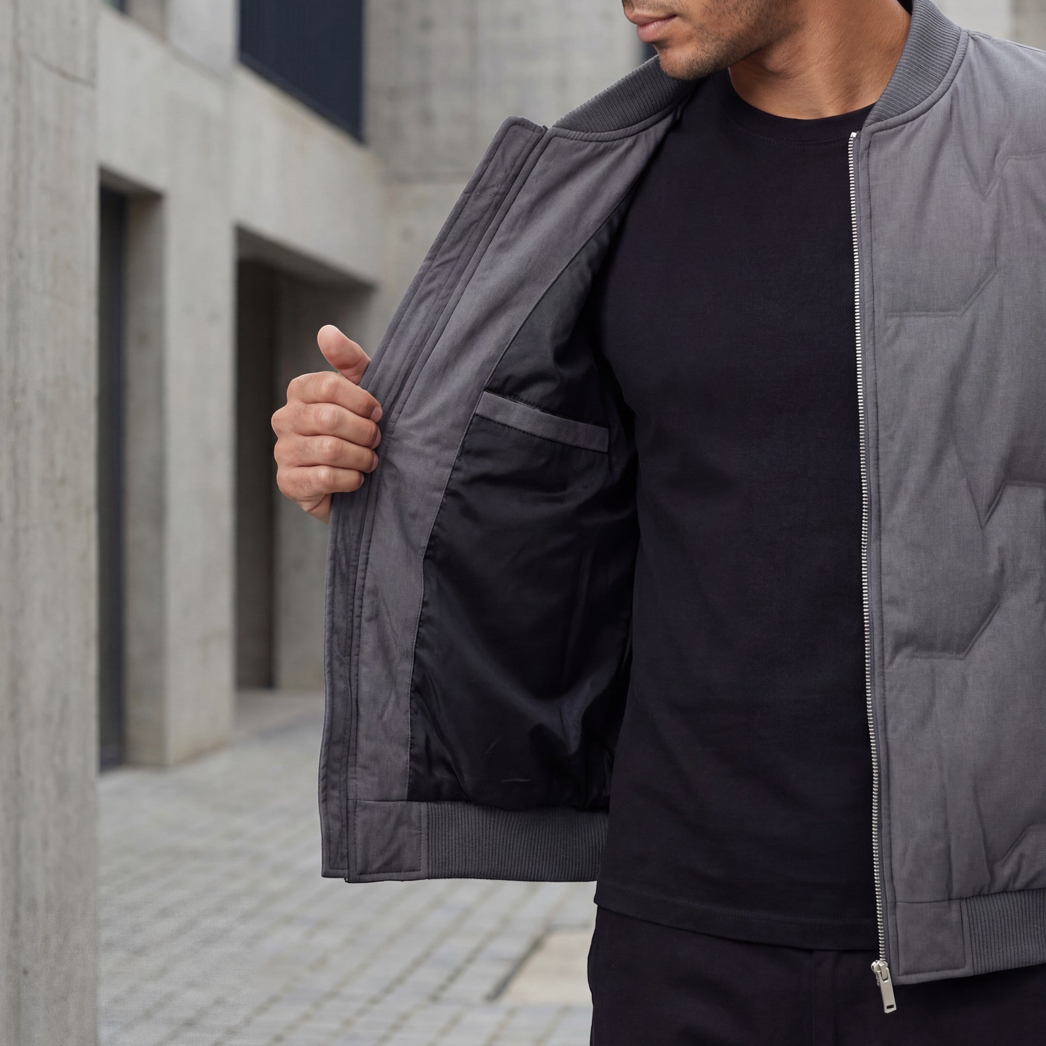 Havholm | Polstret Vinterjakke med Blødt For til Mænd