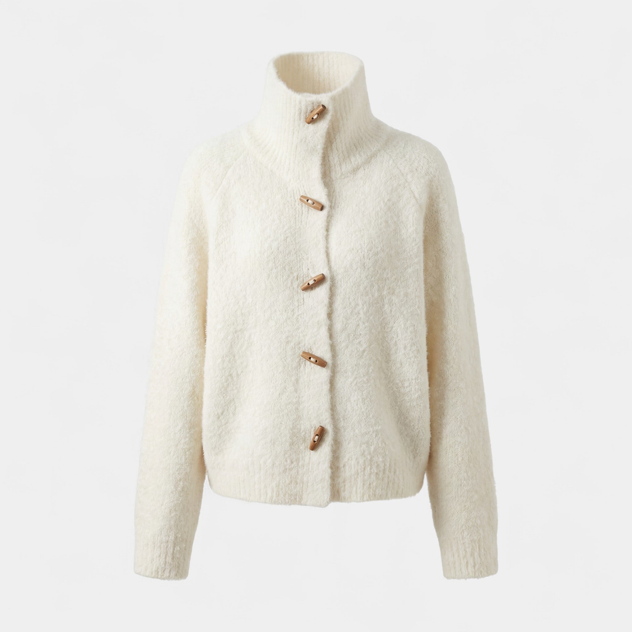 Havholm | Cardigan med Knaplukning i Viskose til Kvinder