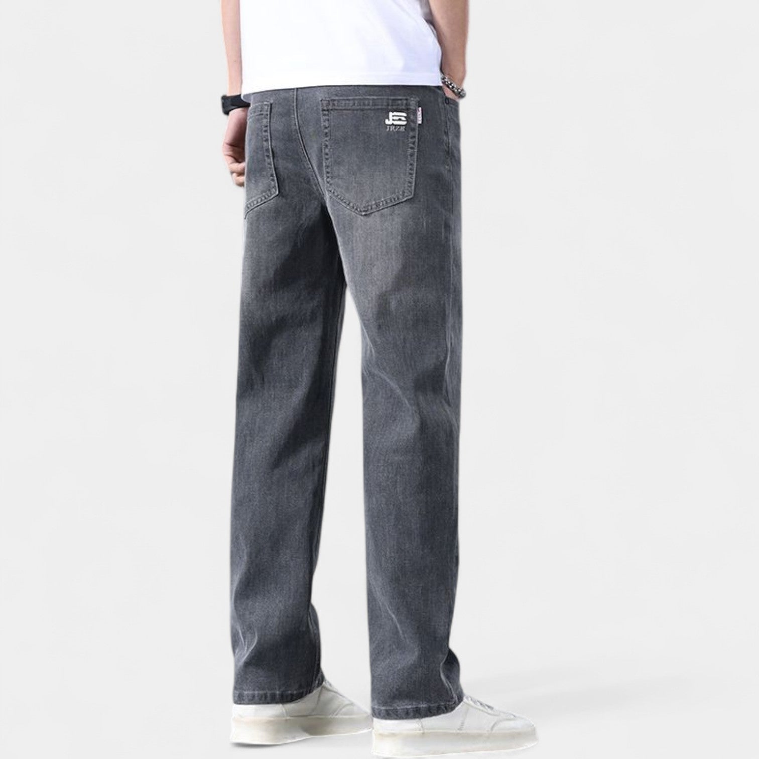 Havholm | Herre Jeans i Bomuldsdenim med Lige Ben