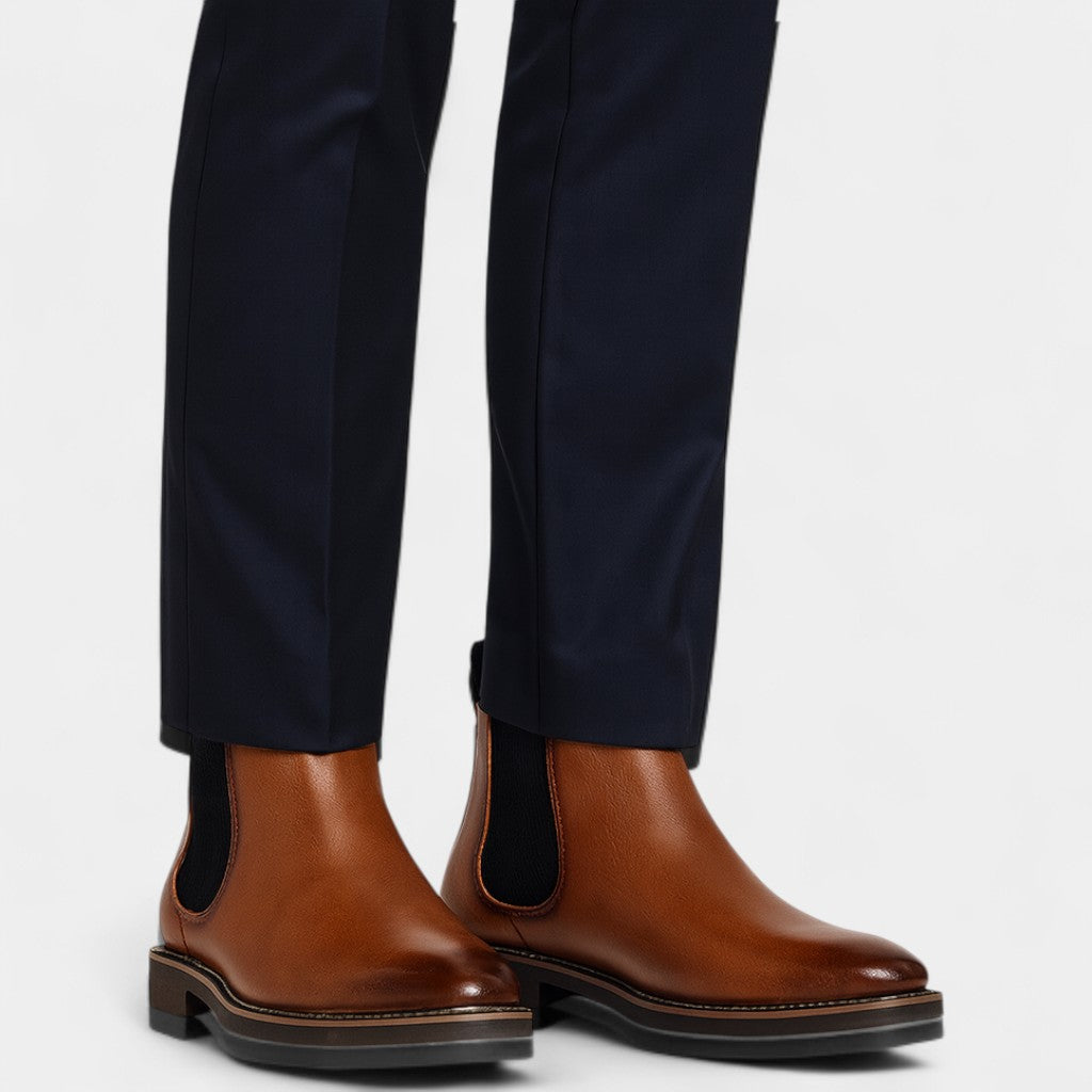 Havholm | Chelsea-støvler til herrer i okselæder