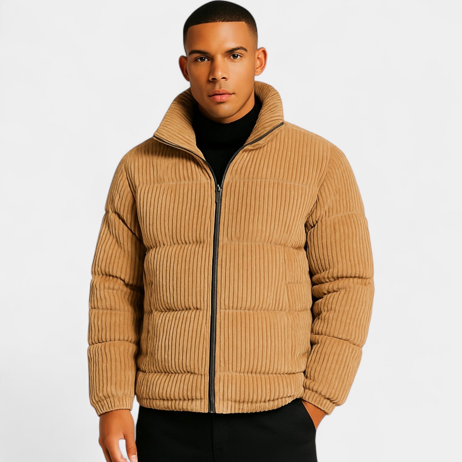 Havholm | Quiltet fløjlsjakke til herrer