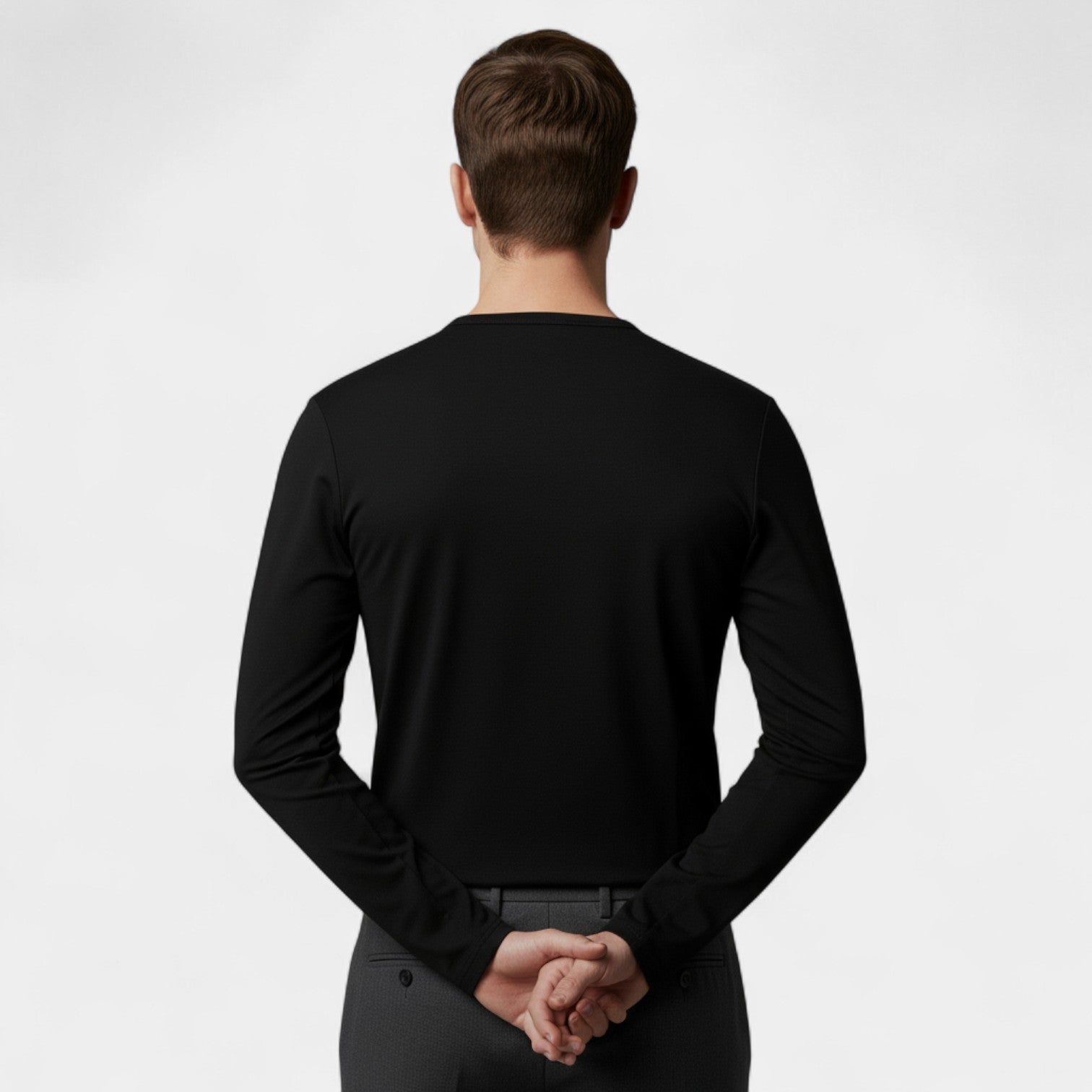 Havholm | Termo-baselayer til mænd – Ensfarvet rund hals 3-pak