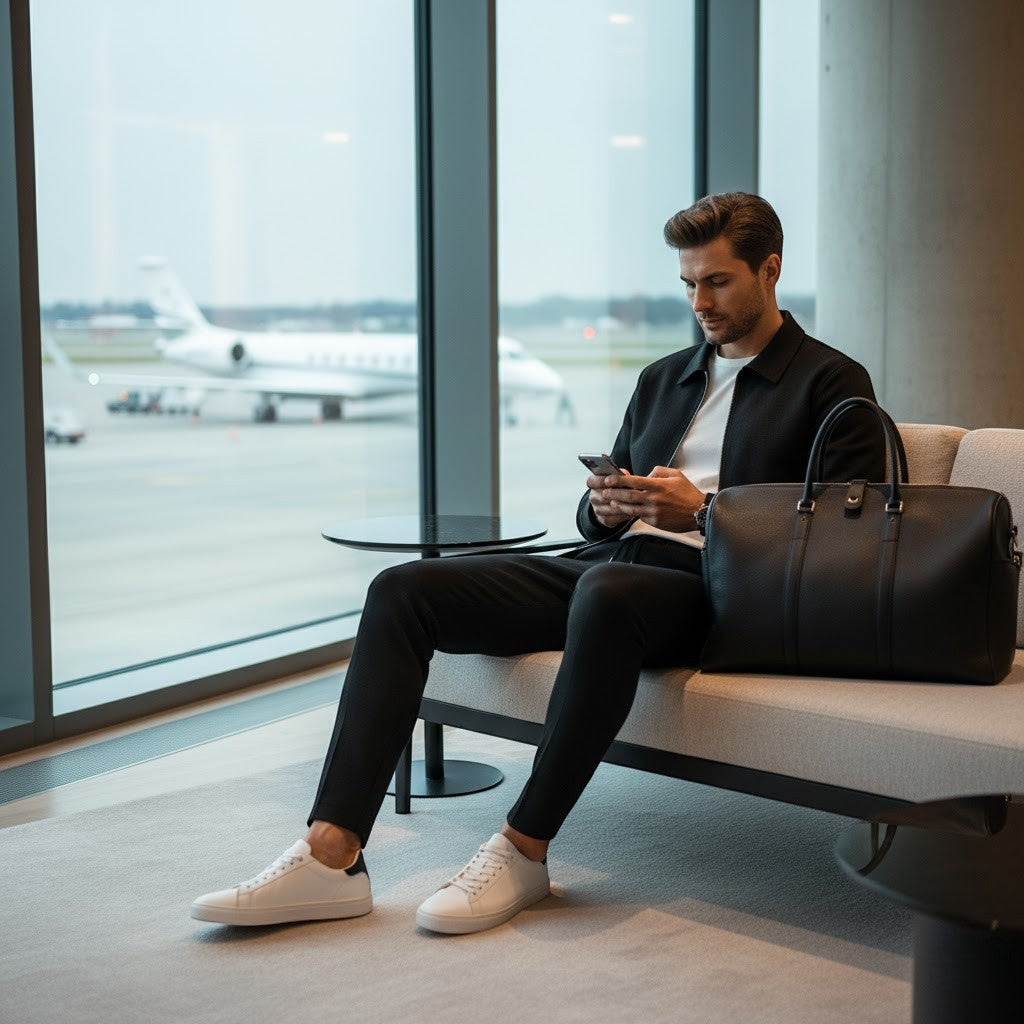 Havholm | Herre skræddersyet slim-fit jakkesæt i bomuld