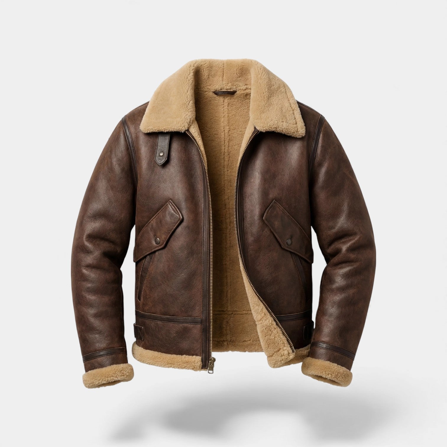 Havholm | Herrejakke i Lammeuld med Fleeceforing