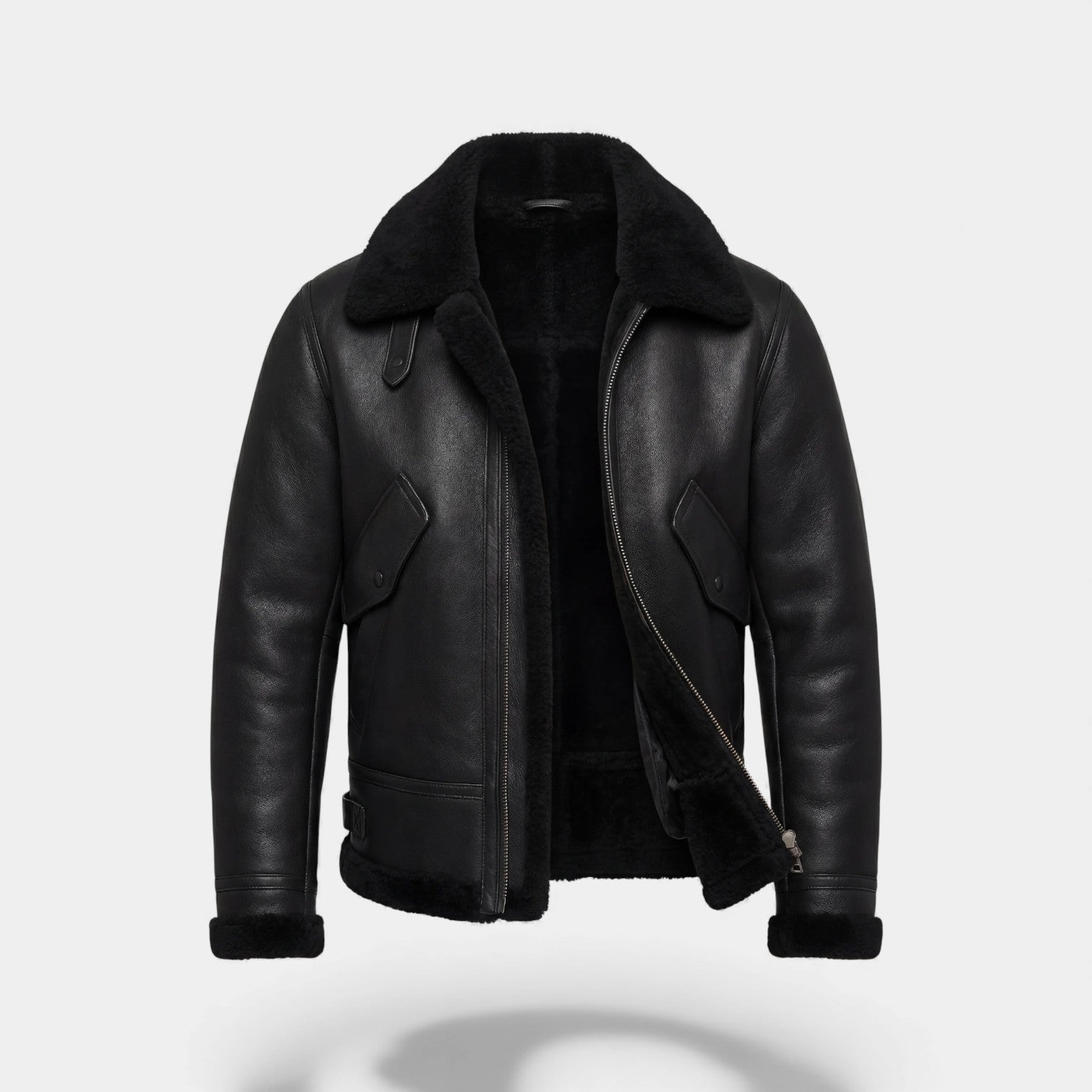 Havholm | Herrejakke i Lammeuld med Fleeceforing