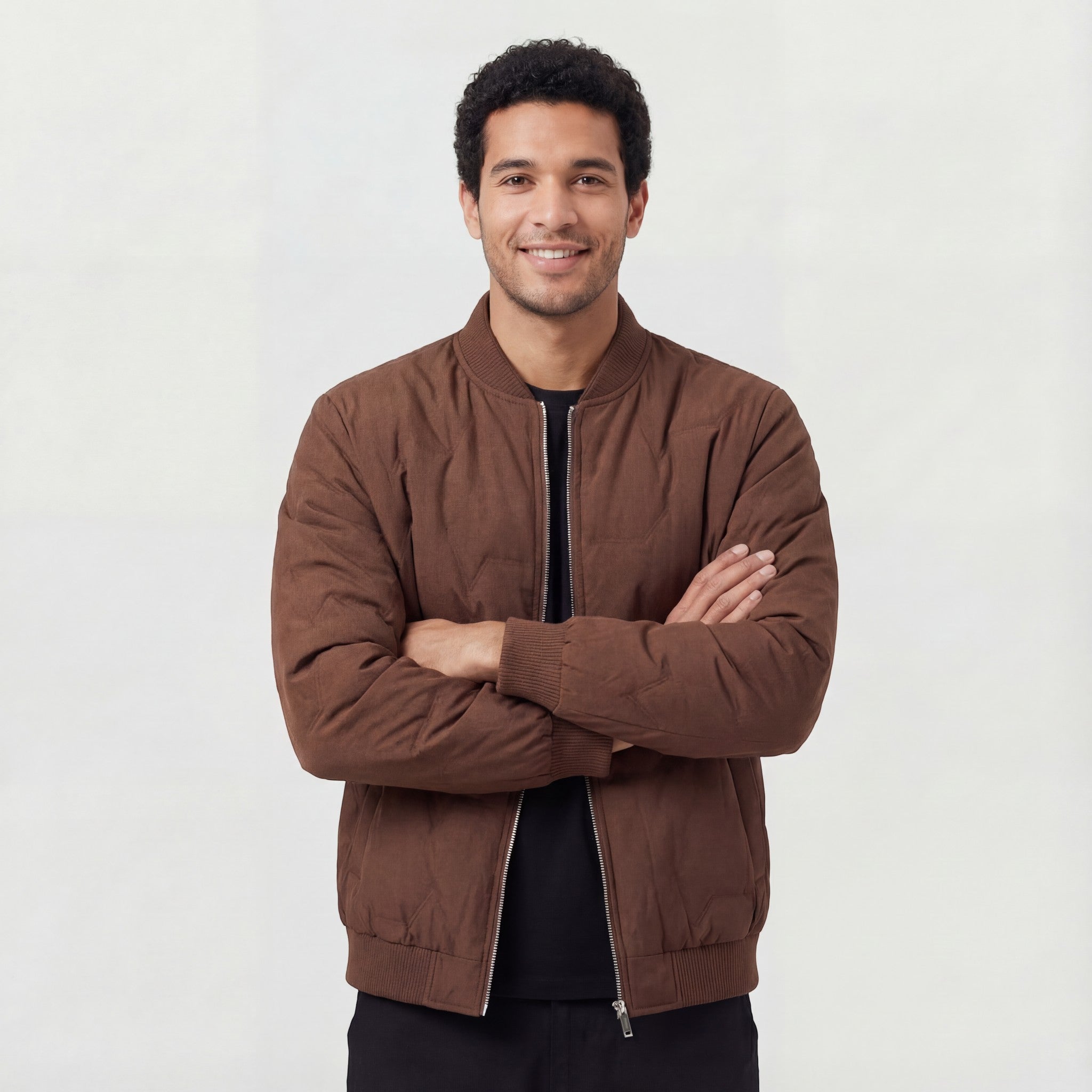 Havholm | Polstret Vinterjakke med Blødt For til Mænd