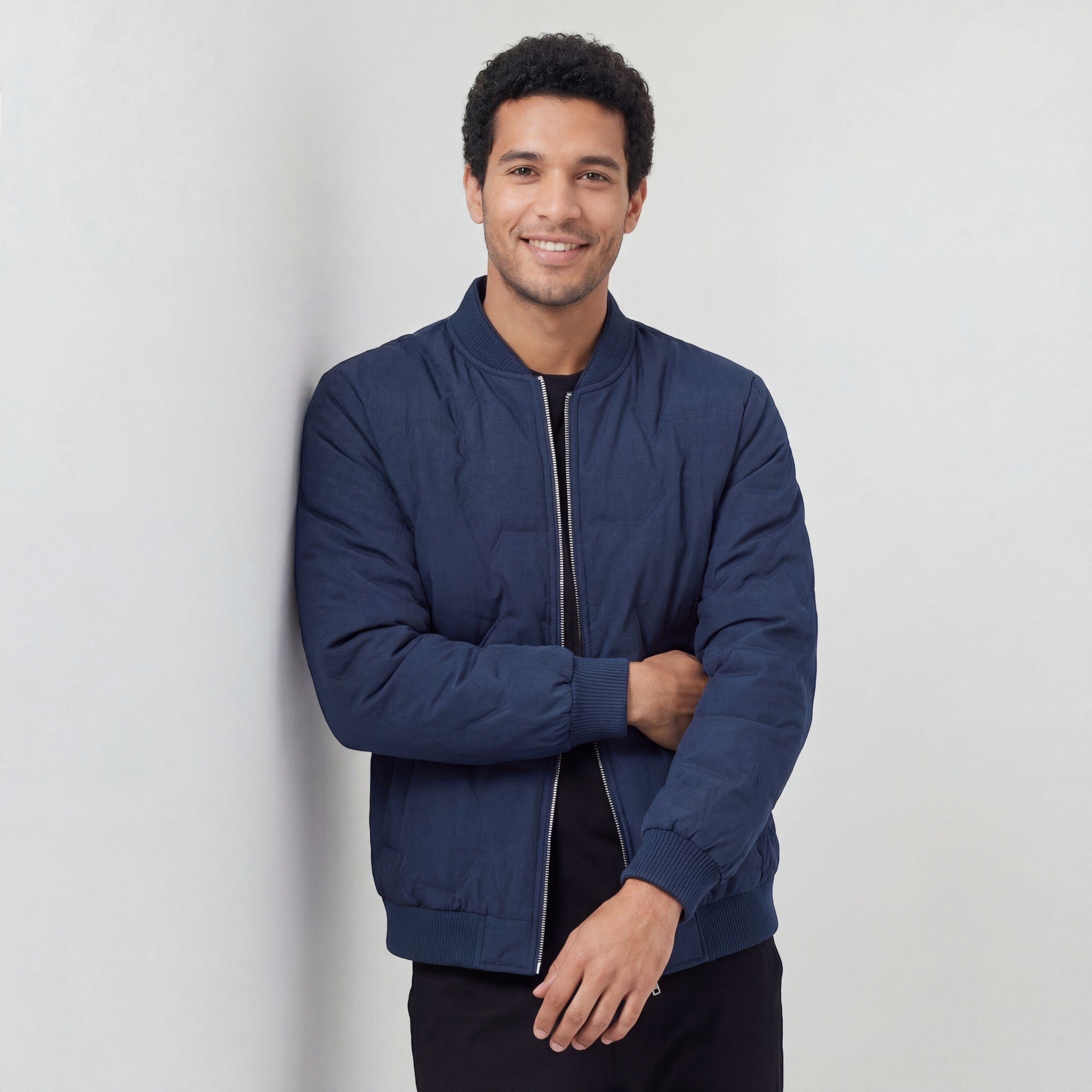 Havholm | Polstret Vinterjakke med Blødt For til Mænd