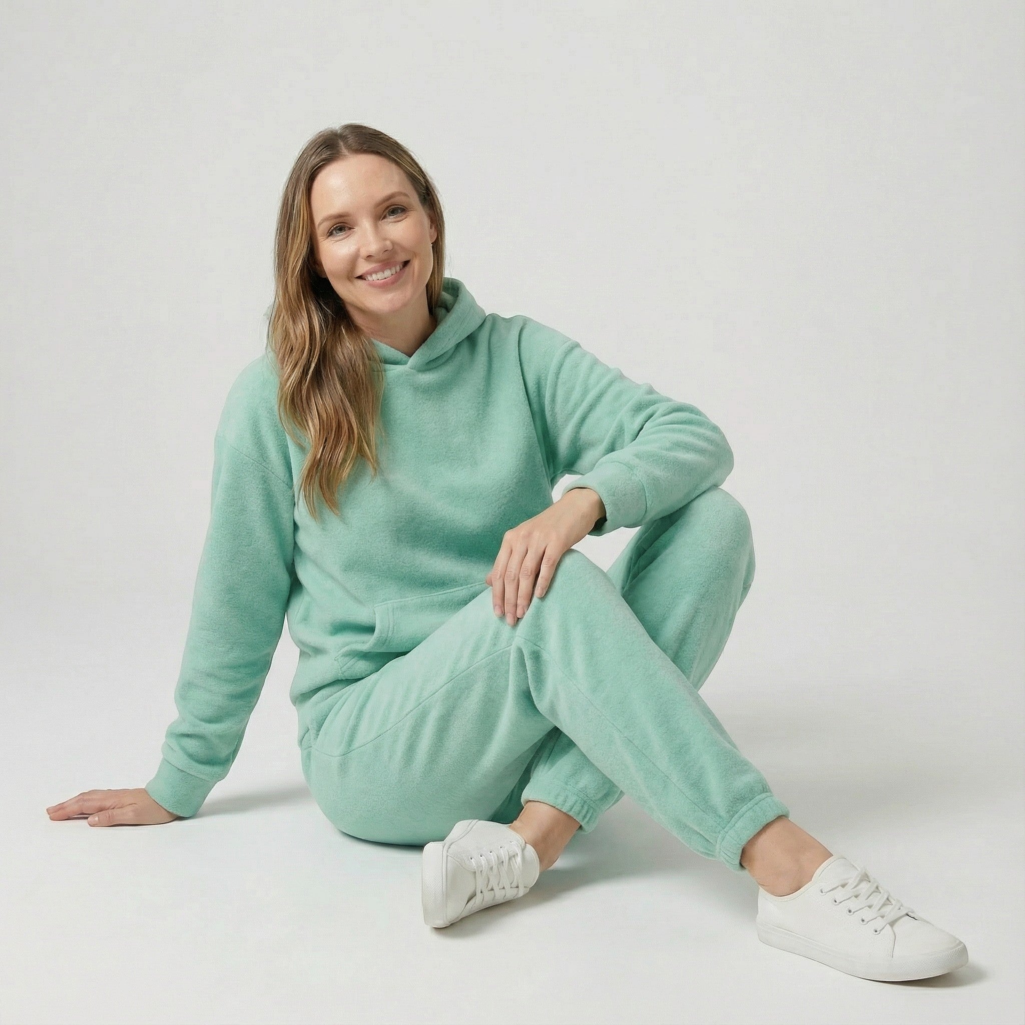 Havholm | Dame Afslappet Bomuldssæt med Hætte