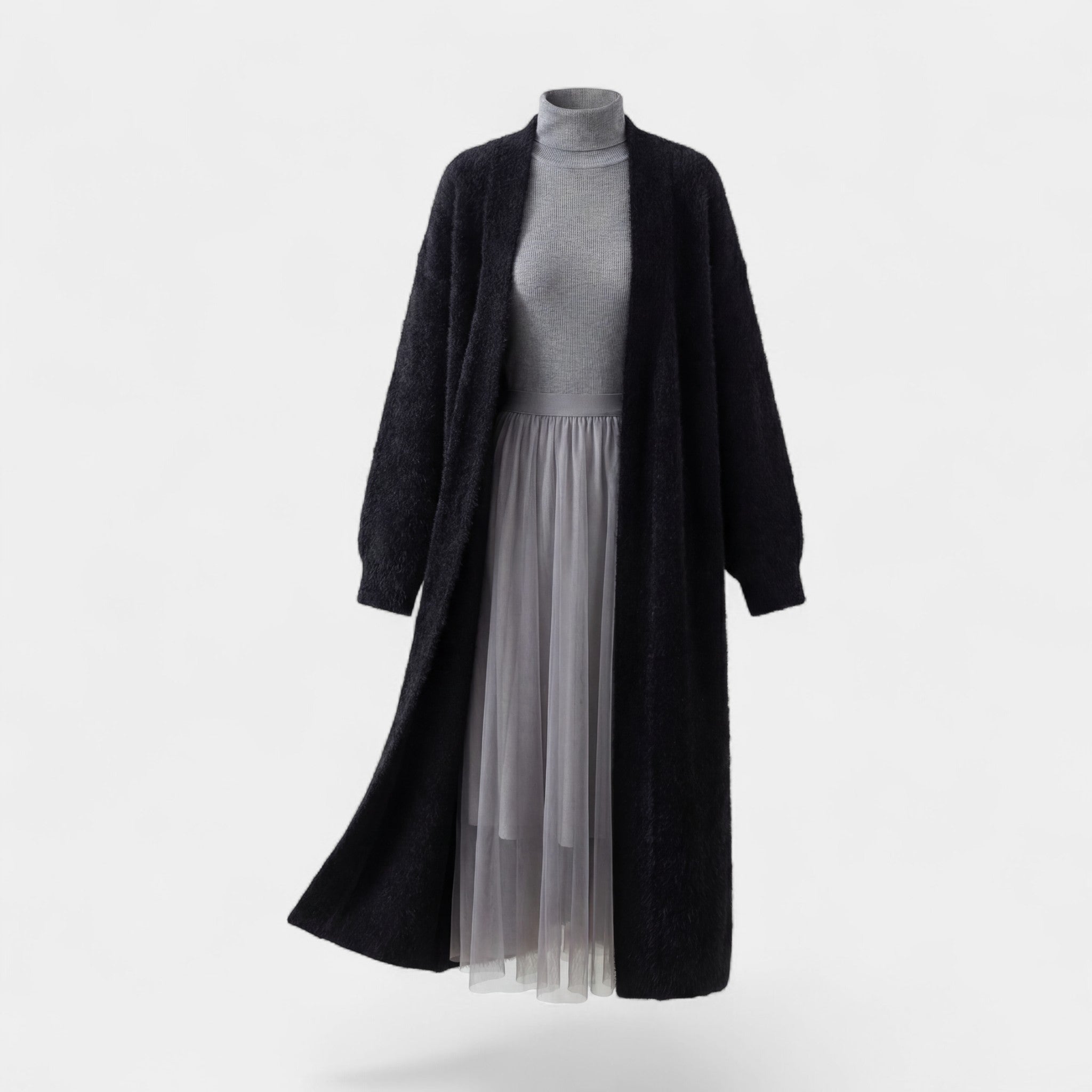 Havholm | Lang Frakke i Kunstpels til Kvinder