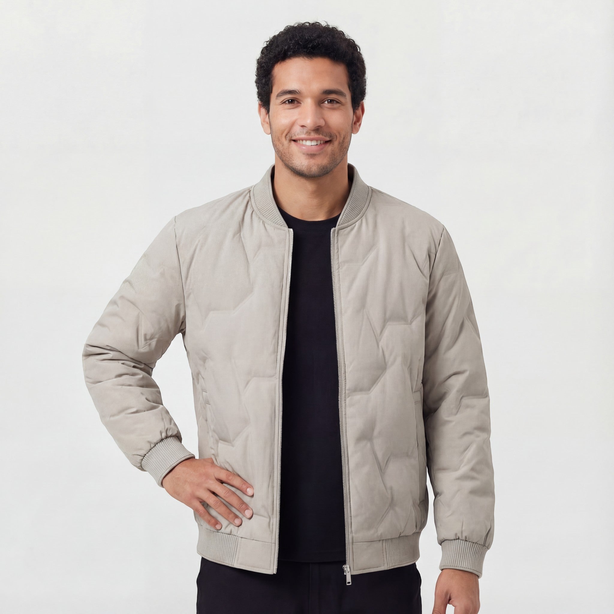 Havholm | Polstret Vinterjakke med Blødt For til Mænd