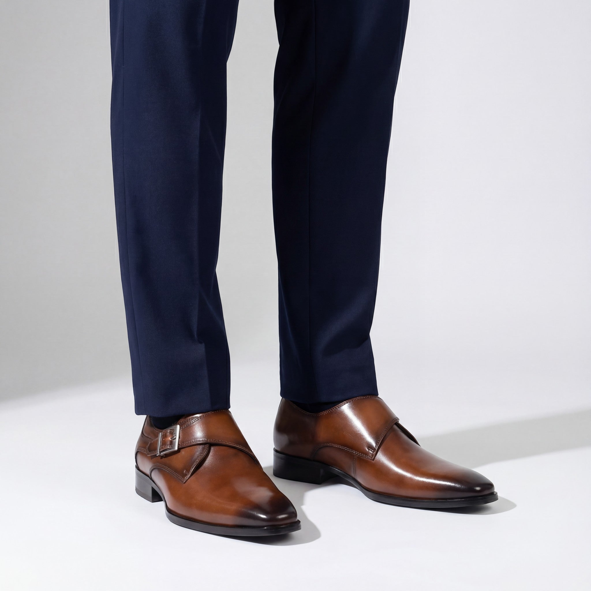 Havholm | Formelle Lædersko med Firkantet Tå til Mænd